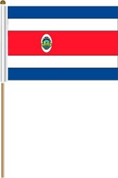 12"x18" Flag>Costa Rica