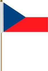 12"x18" Flag>Czech Republic