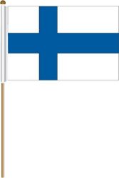 12"x18" Flag>Finland