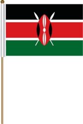 12"x18" Flag>Kenya