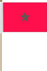 12"x18" Flag>Morocco