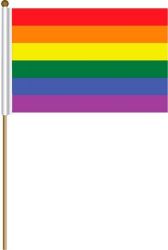12"x18">Rainbow/Pride