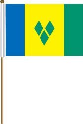 12"x18" Flag>Saint Vincent