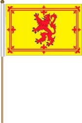 12"x18" Flag>Scotland Lion