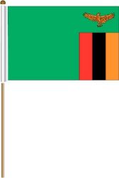12"x18" Flag>Zambia