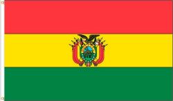 3'x5'>Bolivia