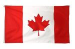 CDA Flag 3'x5'>Canada Poly. Heavy