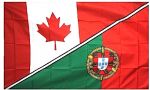 3'x5'>Canada/Portugal Friendship Flag