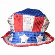 Fun Hat>USA Glittery