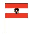 12"x18" Flag>Austria Eagle
