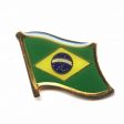 Flag Pin>Brazil