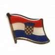 Flag Pin>Croatia