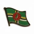 Flag Pin>Dominica