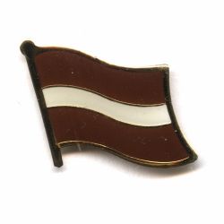 Flag Pin>Latvia
