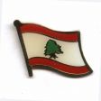 Flag Pin>Lebanon