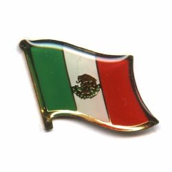 Flag Pin>Mexico