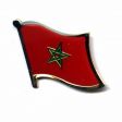 Flag Pin>Morocco
