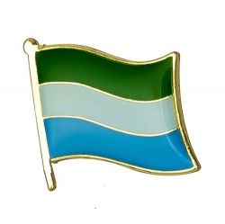 Flag Pin>Sierra Leone