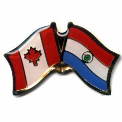 Friendship Pin>Paraguay