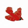 CDA Wildlife Pin>Cardinal