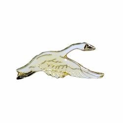 CDA Wildlife Pin>Swan