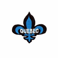 Patch>Quebec Fleur-De-Lis