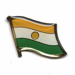 Flag Pin>Niger