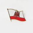 Flag Pin>Gibraltar