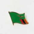 Flag Pin>Zambia