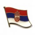 Flag Pin>Serbia