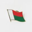 Flag Pin>Madagascar