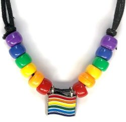 Necklace>Rainbow/Pride Adjustable