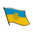 Flag Pin>Ukraine Trident