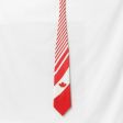 CDA Necktie>Stripes Red and White