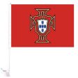 Car Flag XH>Portugal Soccer Club Red