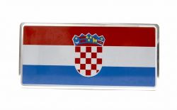 Sticker Mini Plate>Croatia