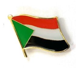 Flag Pin>Sudan