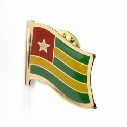 Flag Pin>Togo