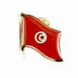 Flag Pin>Tunisia