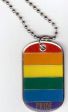 Dog Tag>Rainbow/Pride
