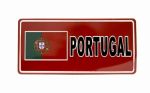 Sticker Mini Plate>Portugal