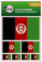 Flag Sticker>Afghanistan