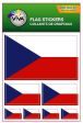 Flag Sticker>Czech Republic