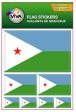 Flag Sticker>Djibouti