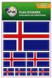 Flag Sticker>Iceland