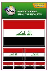 Flag Sticker>Iraq