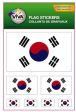 Flag Sticker>South Korea