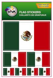 Flag Sticker>Mexico
