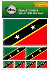 Flag Sticker>Saint. Kitts