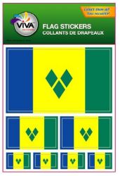 Flag Sticker>Saint Vincent